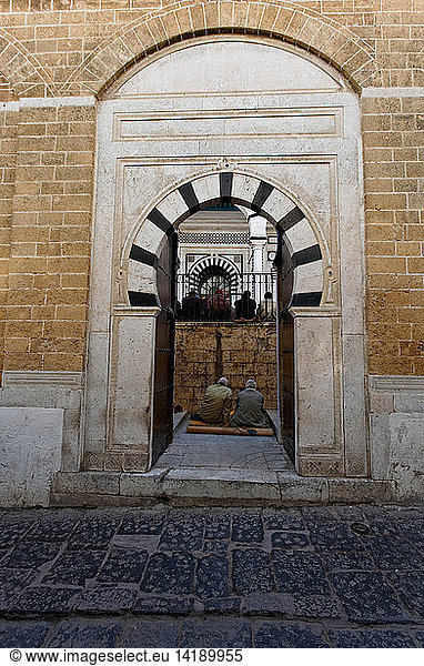 Mosque Zaytouna  Medina  Tunis  Tunisia  North Africa