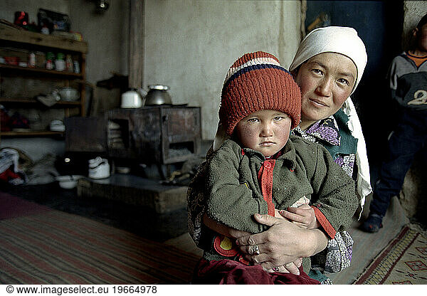 Mother and Child in Gorno Badakshan