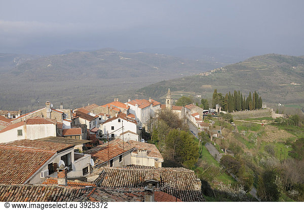 Motovun Kroatien Europa
