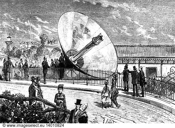 Mouchot Solar Concentrator  1878
