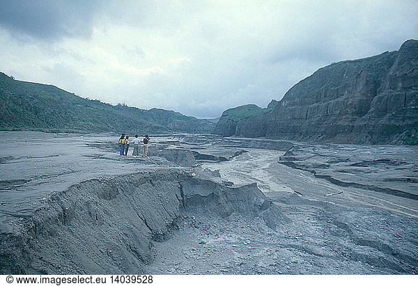 Mount Pinatubo pyroclastic flow