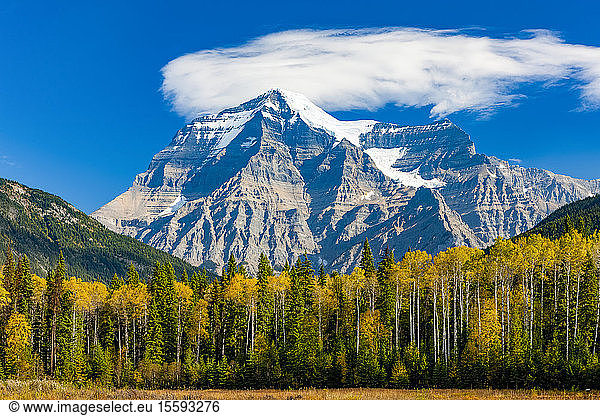 Mount Robson  Mount Robson Provincial Park  Kanadische Rocky Mountains; British Columbia  Kanada