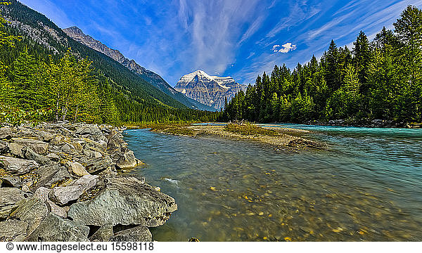 Mount Robson  Mount Robson Provincial Park  Kanadische Rocky Mountains; British Columbia  Kanada