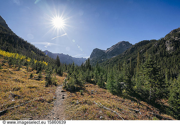 Mountain Landscape in the Indian Peaks Wilderness