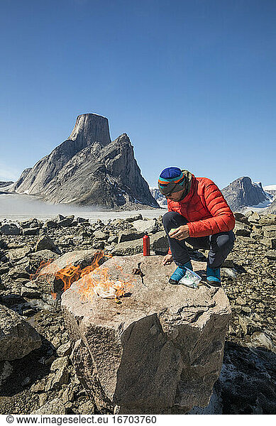 Mountaineer Bunrs Toilettenpapier hinterlässt keine Spuren im Backcountry.