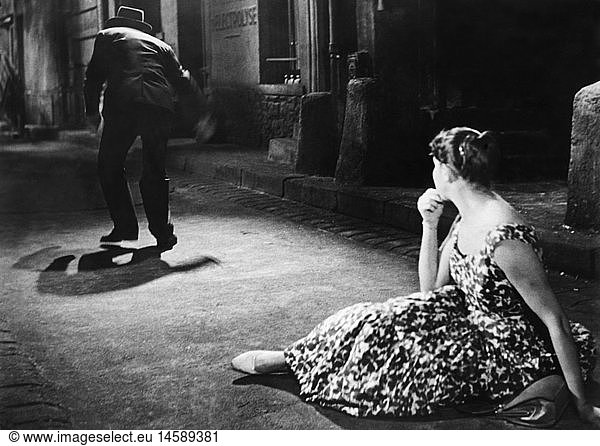 movie  Maigret Lays a Trap (Maigret tend un piege)  FRA 1958  director: Jean Delannoy  scene