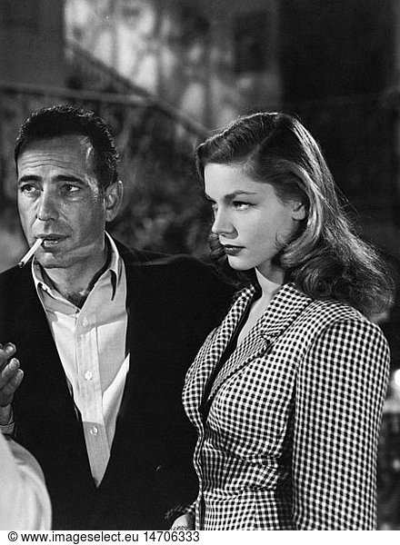 movie  To Have and Have not  USA  1944  director: Howard Hawks  scene with: Humphrey Bogart and Lauren Bacall