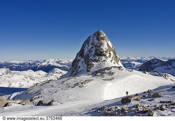 Mt. Schoeberl (2426 m or 7959 ft)  Dachstein Massif  Styria  Austria  Europe