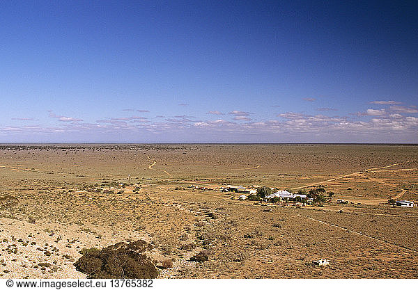 Mundrabilla Station erste Schafstation in der Nullarbor-Ebene bei Eucla  Nullarbor-Ebene  Westaustralien