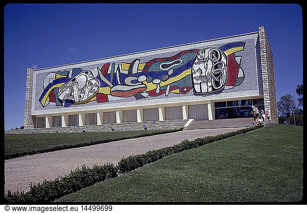 Musee National Fernand Leger  Biot  France  1961