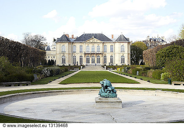 Musee Rodin Museum gegen den Himmel