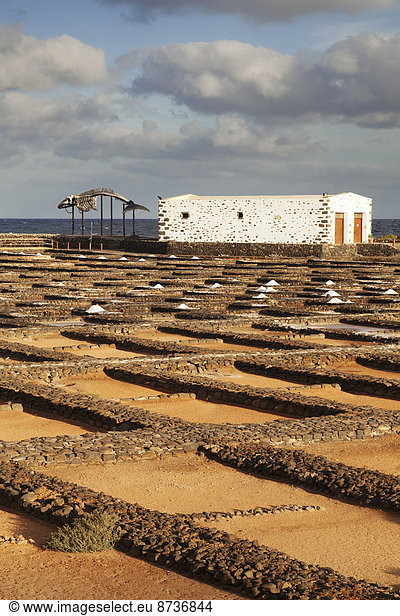 Museo del Sal,  Salzmuseum,  Las Salinas,  Fuerteventura,  Kanarische Inseln,  Spanien