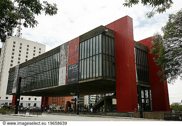 Museu de Arte de Sao Paulo (MASP)  Sao Paulo  Brazil.
