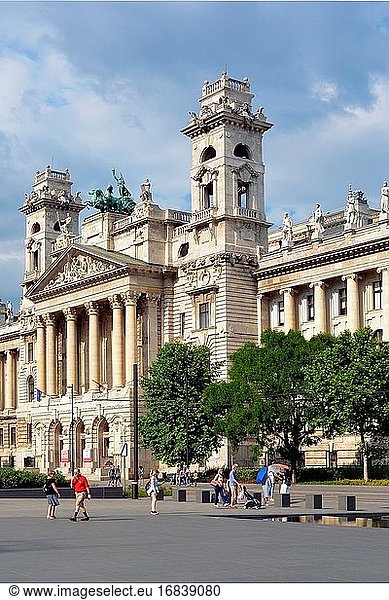 Museum für Völkerkunde in der ungarischen Hauptstadt Budapest - Ungarn.