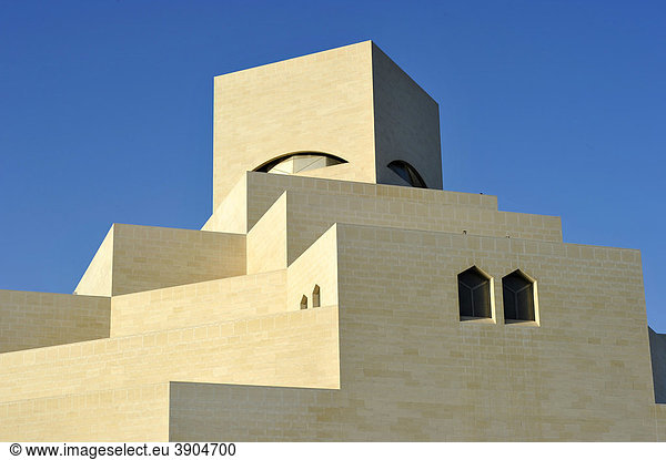 Museum of Islamic Art  nach Plänen von I. M. PEI  Corniche  Doha  Katar  Qatar  Persischer Golf  Naher Osten  Asien