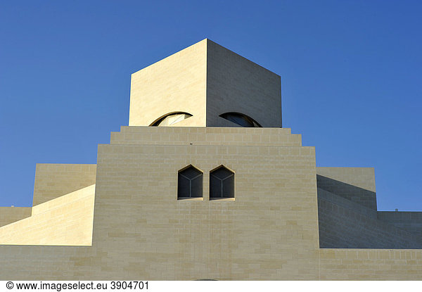 Museum of Islamic Art  nach Plänen von I. M. PEI  Corniche  Doha  Katar  Qatar  Persischer Golf  Naher Osten  Asien
