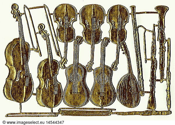 music  instruments  bowed instruments  Great Britain  circa 1905