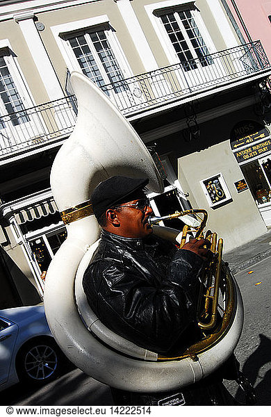 Musician  New Orleans  Louisiana  United States of America  North America