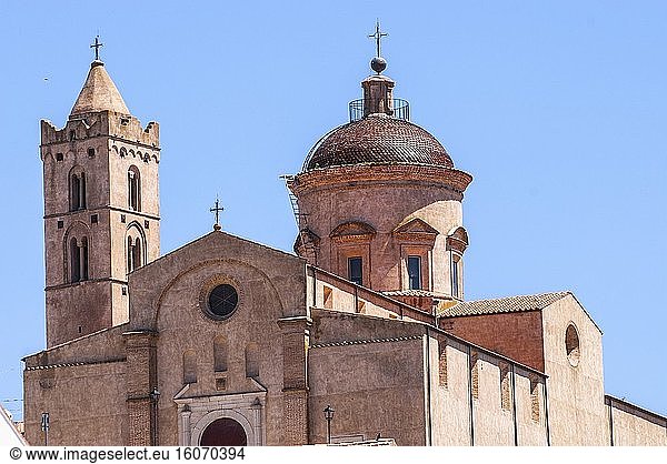 Mutterkirche von Pisticci. Basilikata. Italien.