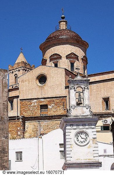 Mutterkirche von Pisticci. Basilikata. Italien.
