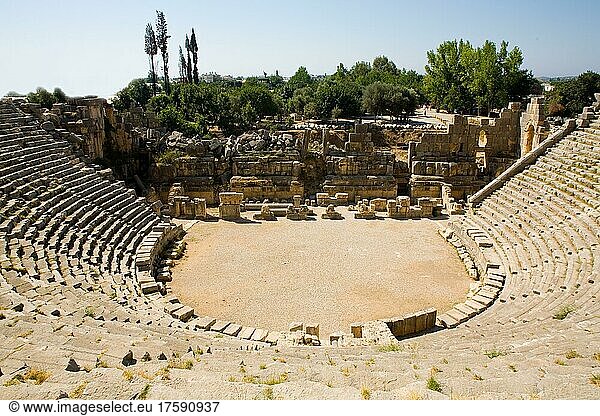 Myra  Amphitheater  Lykien  Türkei  Asien