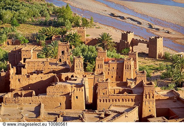 nahe, Festung, Marokko, Ouarzazate