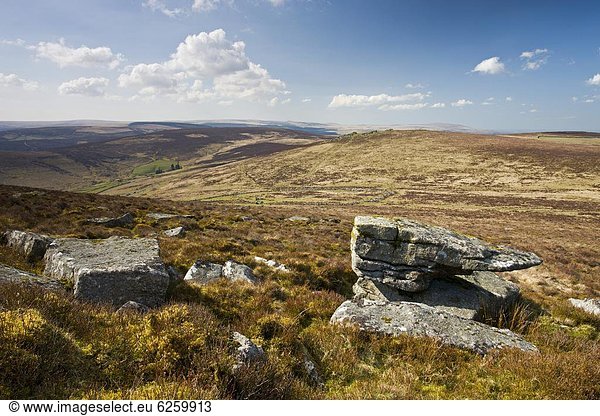 nahe  Europa  Großbritannien  erklären  Devon  England  Granit