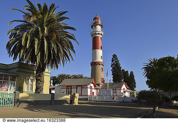 Namibia  Swakopmund  historic German colonial lighthouse