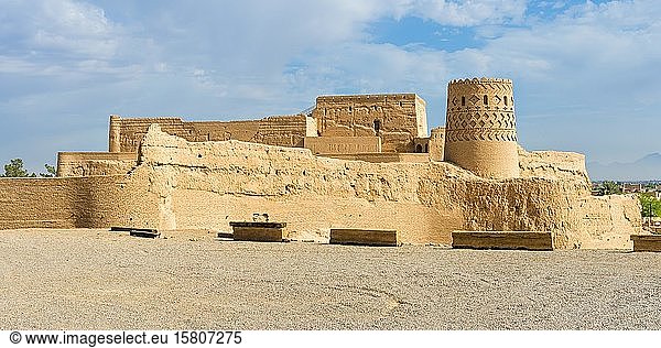 Narin Qal?eh  Festung aus Lehmziegeln  Meybod  Provinz Yazd  Iran  Asien