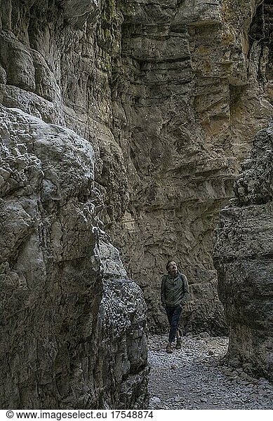 Narrows  Rocks  Imbros Gorge  Crete  Greece  Europe