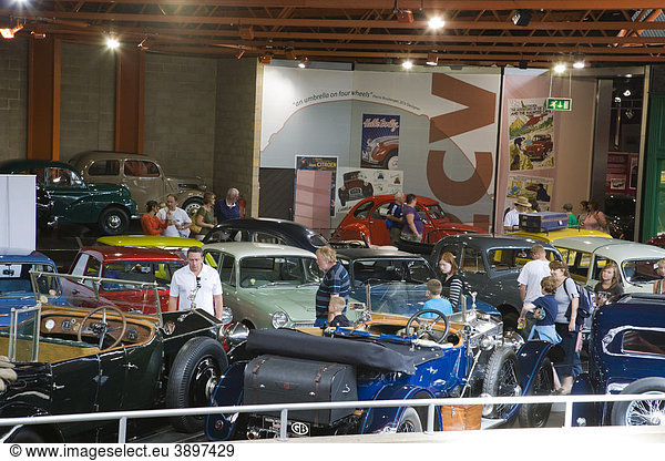 National Motor Museum  Beaulieu  Museum historischer Fahrzeuge  New Forest  Hampshire  England  Vereinigtes Königreich  Europa