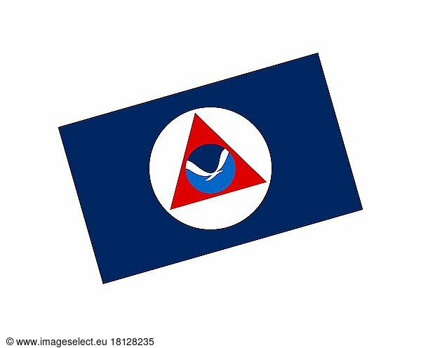 National Oceanic and Atmospheric Administration  gedrehtes Logo  Weißer Hintergrund