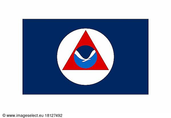 National Oceanic and Atmospheric Administration  Logo  Weißer Hintergrund