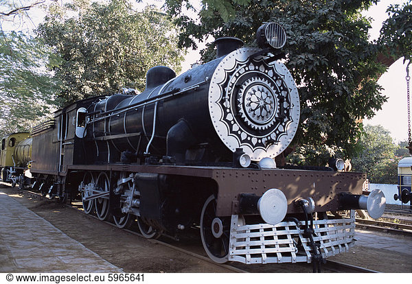 National Railway Museum in Delhi  Indien  Asien