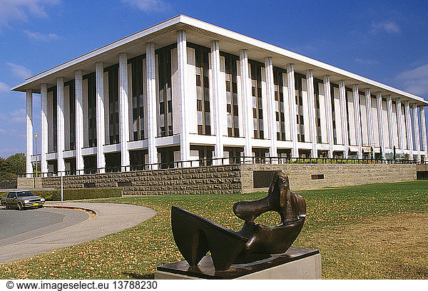 Nationalbibliothek von Australien Canberra  Australisches Hauptstadtterritorium  Australien