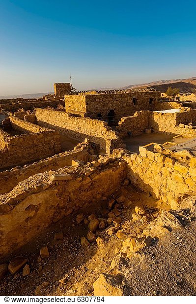 Nationalpark Felsbrocken Ecke Ecken Wüste Festung Hochebene UNESCO-Welterbe Israel Masada