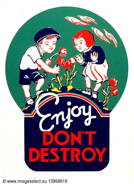 Nature Conservation  FAP Poster  1937