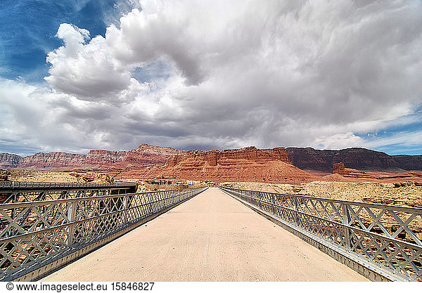 Navajo Bridge over Marble Canyon in Arizona