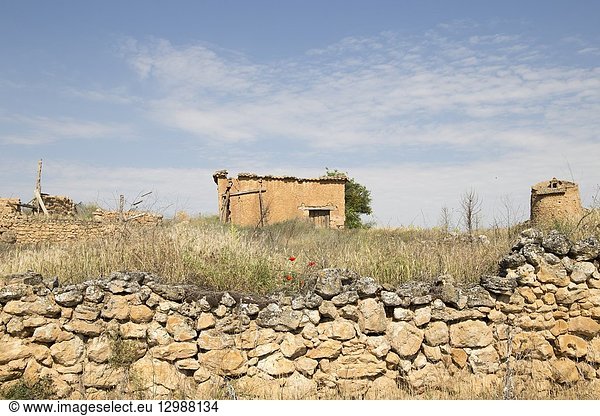 Navapalos is a ruined village in Soria province Castile Leon Spain.