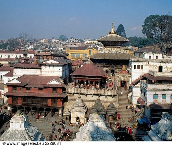 Nepal. Kathmandu-Tal. Pashupatinath