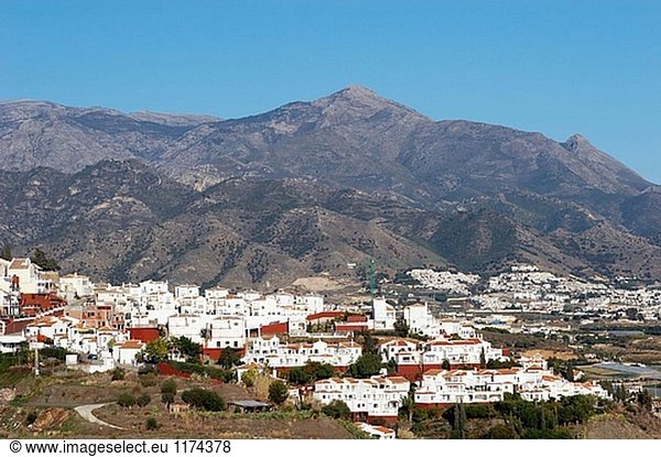 Nerja. La Axarquía  Provinz Málaga. Andalusien  Spanien