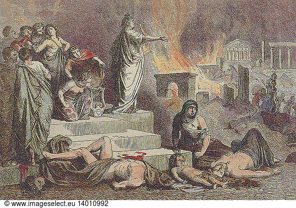 Nero and the Great Fire of Rome  64 AD