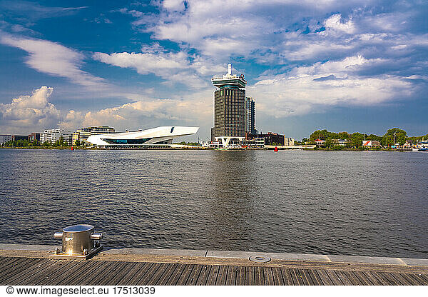 Netherlands  North Holland  Amsterdam  EYE Film Institute Netherlands and ADAM Tower