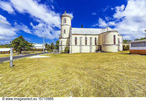 Neukaledonien  Lifou  Kirche von Quanono