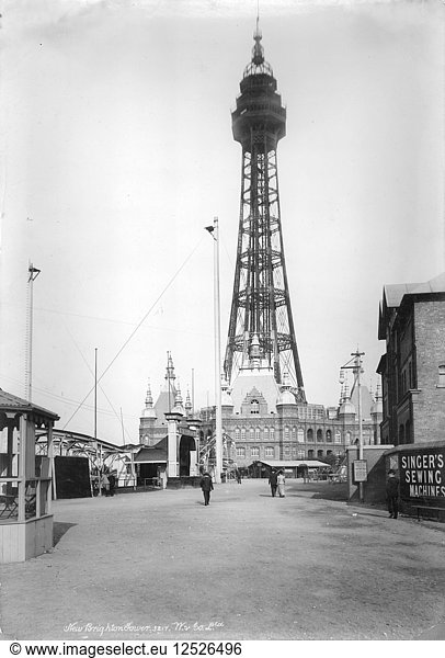 New Brighton Tower  Wallasey  Cheshire  1890-1910. Artist: Unknown