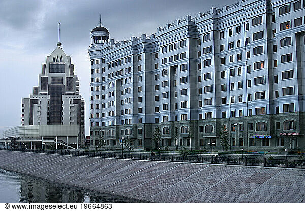 New construction in Kazakhstan's new capital