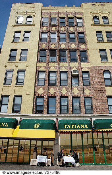 New York City  Russian restaurant at Brighton Beach  Brooklyn