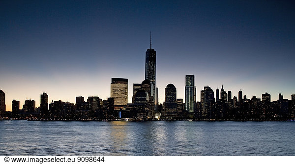 New York City skyline  New York  United States