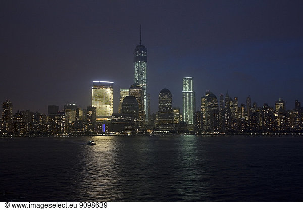 New York City Skyline  New York  Vereinigte Staaten von Amerika