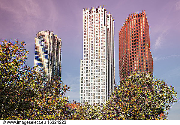 Niederlande  Den Haag  Hochhäuser